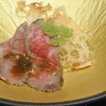 ステーキ なかお - ローストビーフ