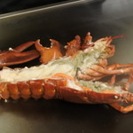 ステーキ なかお - 焼けると桜色