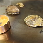 ステーキ なかお - 鮑も焼きます