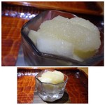 御料理 光安 - ◆ラフランスのおろしがけ