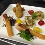 オステリア ラ・ルーナ - 前菜盛り合わせ