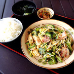 チャンプルー食堂 - ゴーヤーチャンプルー定食