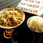チャンプルー食堂 - やさいチャンプルー定食