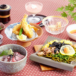 四季の味 喜膳 - 瓦そばランチ1650円（税込）お昼のみ