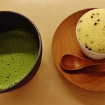 カフェ・ドン バイ スフェラ - 『うきしま』と『抹茶』のセット!!(1200円)～♪(^o^)丿
