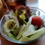 W - ランチセットのサラダ