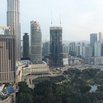 LOUNGE ON THE PARK - ホテルの横に広がる KLCC の緑