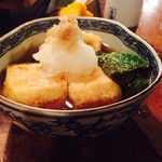 赤垣屋 - 2016年11月29日の揚げ出し豆腐