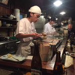 2016年11月29日 おでん盛り付けちう