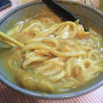 カレーうどん専門　サンビーノ - 黄色いカレーうどん