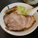 麺人 佐藤 - 鯛アラだしスープ・塩らー麺（2016.9）