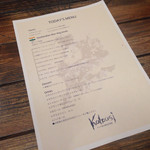 Kalpasi - 20161104 メニュー