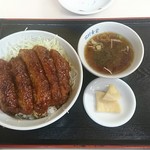 田村食堂 - ソースカツ丼　1100円