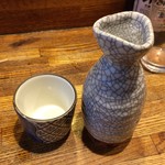 藤の家 - 日本酒燗300円