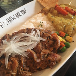 ハイ，ハウ アー ユー - レバーパキスタン、豆カレー（イエロー）
      1200yen