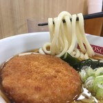 名代 箱根そば - めーーん！コロッケうどん（ ’16.11）