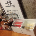 一風堂　SHIROMARU-BASE 金山店 - にんにくと紅生姜