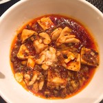 東京チャイニーズ 一凛 - 白子入り陳麻婆豆腐