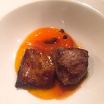 東京チャイニーズ 一凛 - レバーと卵黄