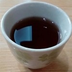 とんかつ とん亭 - ホットウーロン茶