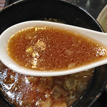 三ツ矢堂製麺 - つけめん８１０円（スープ）