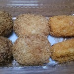 人形町 今半 - メンチ、すき焼きコロッケ、クリームコロッケ