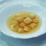 ペレグリーノ - 長野県伊那産ぎたろう軍鶏を丸ごと煮出した澄んだ味わいのブロート