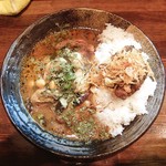 カレーノトリコ - 今日から始まった、限定牡蠣カレーのあいがけカレーを(^｡^)  25辛が、スパイシーで最高(o^^o)