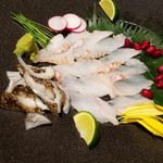 Chousokabe Ginza - ウツボの刺身(¥750−)