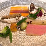 鶏肉とキノコのショーフロア仕立て