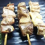 立呑屋 - 塩で頂きました  青のりが いい風味になります