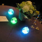 クゥー・ドゥ・ヴァン - うさぎがプレゼントしたライト　飾ってもらいました＾＾