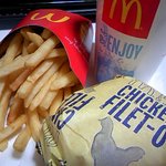 マクドナルド - チキンフィレオセット