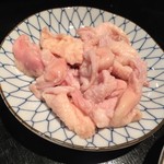 悠楽 - 鶏皮(もも)　５００円