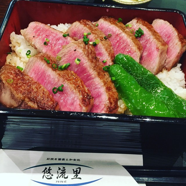 新潟旅行で立ち寄るなら和食処 悠流里 の村上牛ステーキ重がおすすめ By Happy777work 悠流里 村上 海鮮丼 食べログ