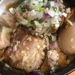 麺処 秋もと - 特製味噌アップ