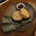 伊右衛門サロン - 焦がし醤油の焼きおにぎり