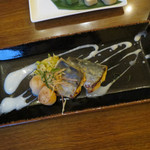 伊右衛門サロン - 鰆の西京焼きと帆立貝柱のソテー 白みそクリーム