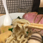 らーめん改 - 全部入り貝塩らーめん（1,050円）