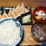 肉汁餃子のダンダダン - 餃子ライス    ￥630