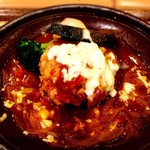 囲炉裏料理わ - ハンバーグ♪