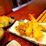 囲炉裏料理わ - 天婦羅♡