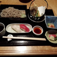 月亭 池袋店 - 蕎麦定食980円