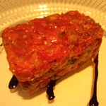 エノテカ・オルモ・デル・カウカソ - 秋田県産和牛のタルタル・・。