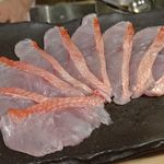 魚と酒 はなたれ - とろ地きんめ鯛しゃぶしゃぶ