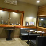 ステーキ・洋食のTANTO屋 - ディナータイム　開店すぐの店内　2016.11