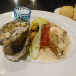 ステーキ・洋食のTANTO屋 - 明石鯛と魚介のポワレ　2016.11