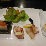 ステーキ・洋食のTANTO屋 - 前菜プレート　2016.11