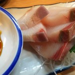 晩杯屋 - 鮮度もよく 弾力ありました  刺身もいいねー