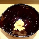 鮨 和さび - あん肝×干し柿×ベッタラ漬け